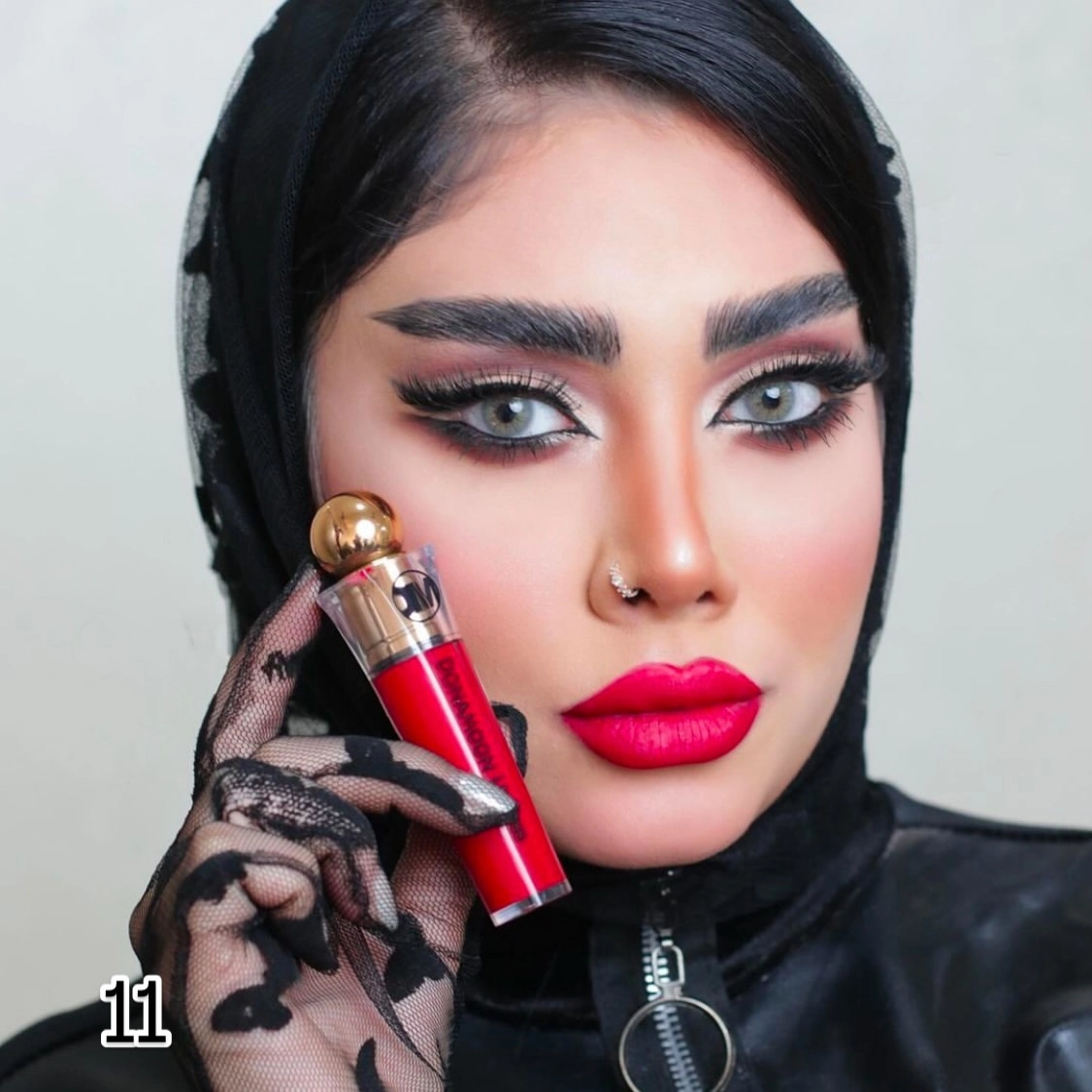 عکس رژ مایع دونامون ۲۴ ساعته ضدآب