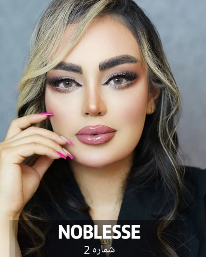 قیمت لنز زیبایی چشم کره ای نابلس شماره 2
