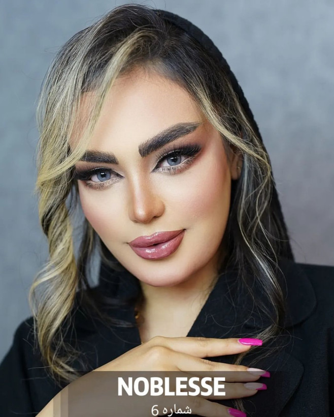 لنز زیبایی چشم کره ای نابلس شماره 6