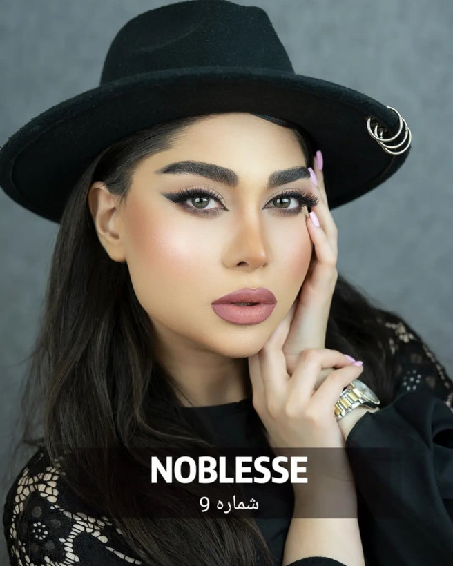 لنز زیبایی چشم کره ای نابلس شماره 9