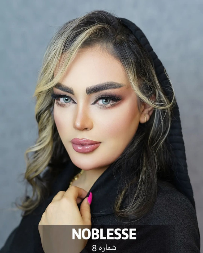 لنز زیبایی چشم کره ای نابلس شماره 8