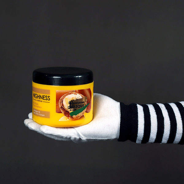 ماسک مو داخل حمام انشور هاینس مدل آرگان حجم 500 میلی لیتر