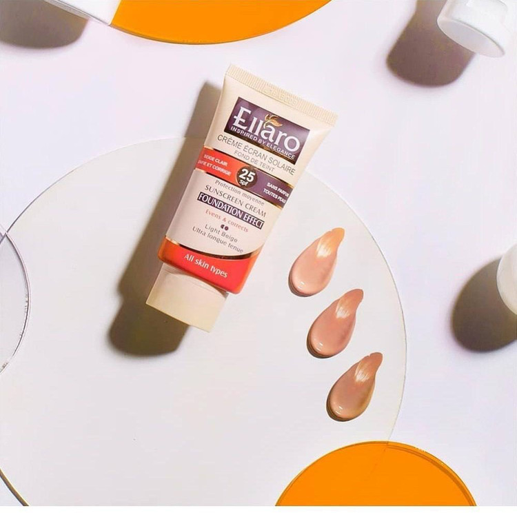 رنگبندی ضدافتاب الارو برای انواع پوست