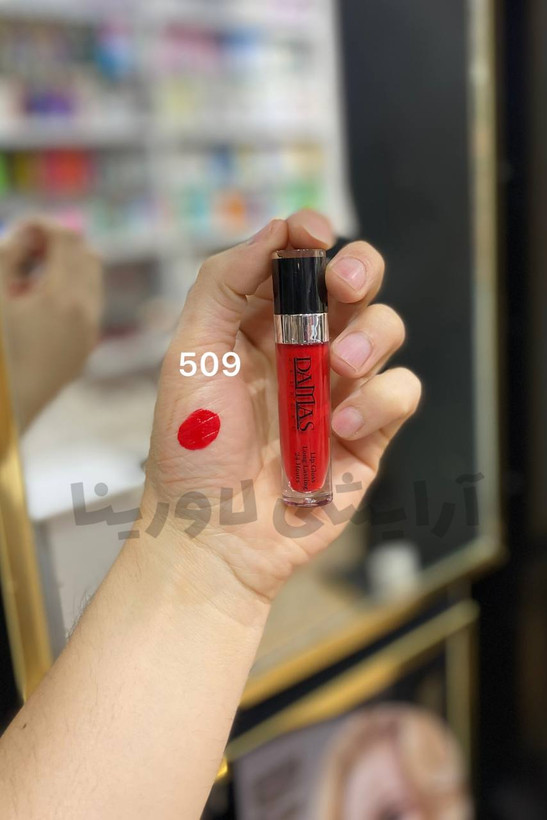 رژ مایع ضداب داماس شماره 509