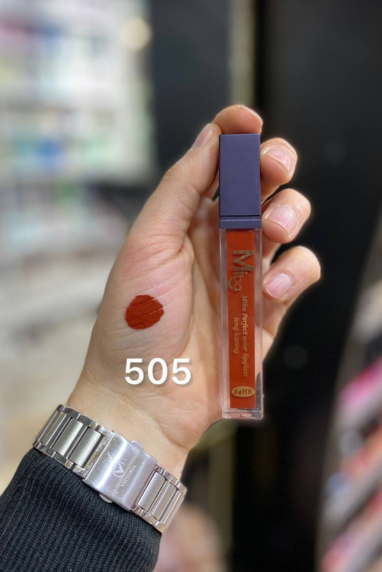 قیمت رژ لب مایع میبا شماره 505