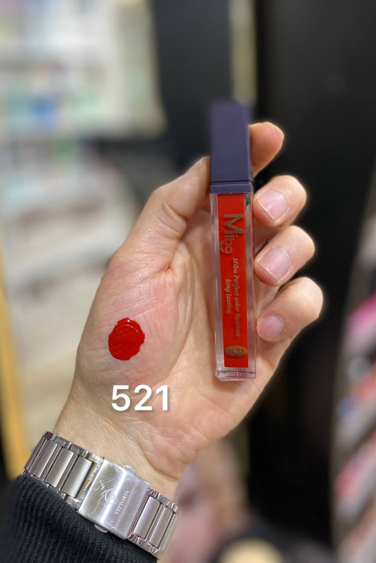 قیمت رژ لب مایع میبا شماره 521