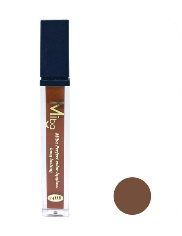 رژ مایع قهوه ای میبا 504