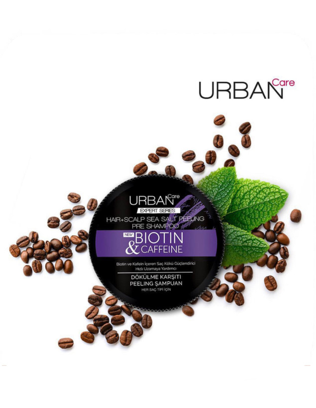 اسکراب کف سر اوربان کافیین