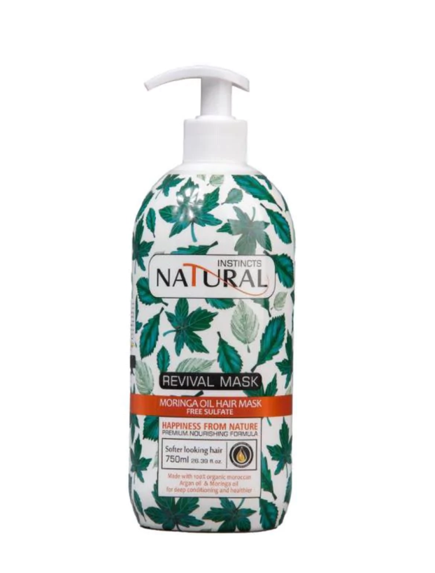 ماسک موی داخل حمام نچرال مدل سبز