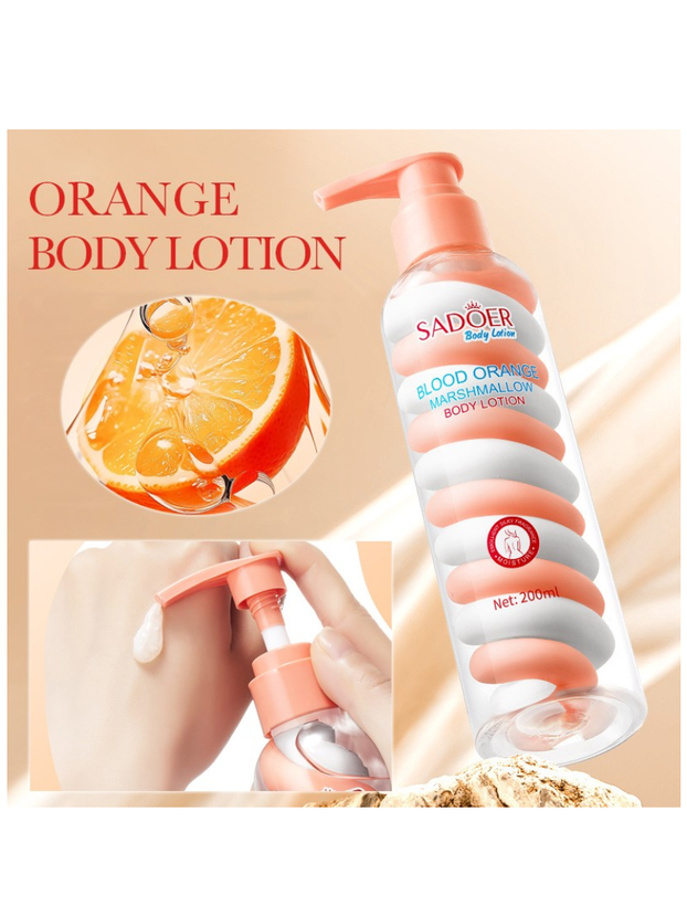 لوسیون بدن مارشمالو شیشه ای SADOER