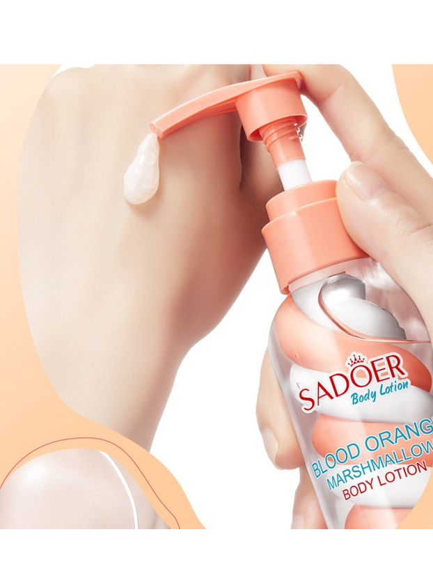 قیمت لوسیون بدن مارشمالو سادور نارنجی