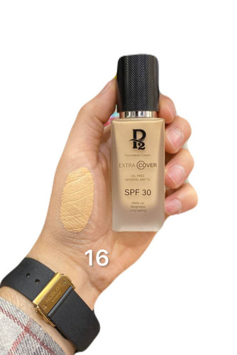 رنگ کرم پودر شیشه ای پی تو طرح جدید شماره 16