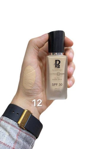 رنگ کرم پودر شیشه ای پی تو طرح جدید شماره 12