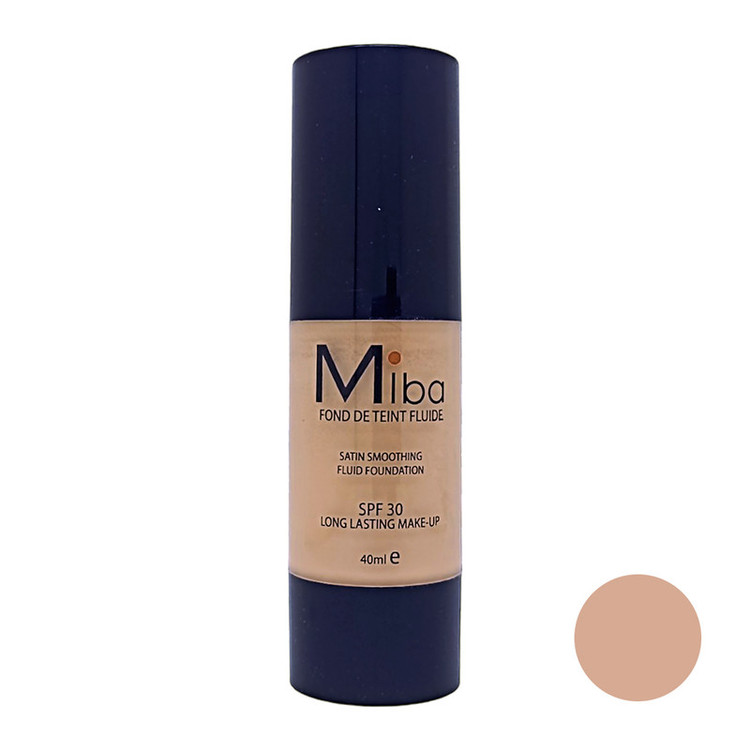 کرم پودر میبا شیشه ای شماره 406