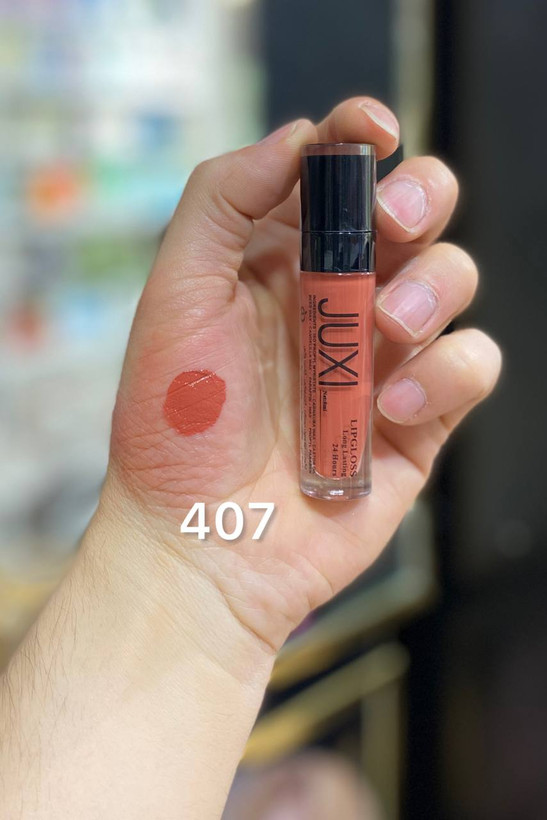 رنگ رژ لب مایع ژاکسی شماره 407 ضدآب 24 ساعته