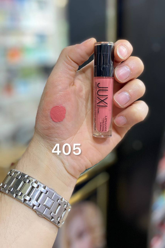 رنگ رژ لب مایع ژاکسی شماره 405 ضداب 24 ساعته