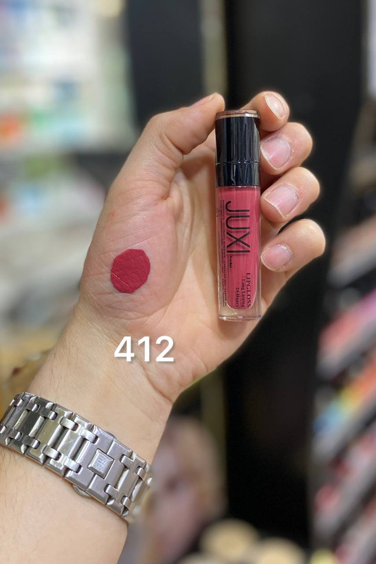 رنگ رژ لب مایع ژاکسی شماره 412 ضداب 24 ساعته