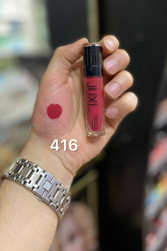 رنگ رژ لب مایع ژاکسی شماره 416 ضداب 24 ساعته