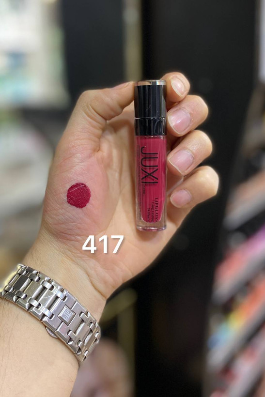 رنگ رژ لب مایع ژاکسی شماره 417 ضداب 24 ساعته