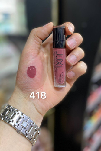 رنگ رژ لب مایع ژاکسی شماره 418 ضداب 24 ساعته