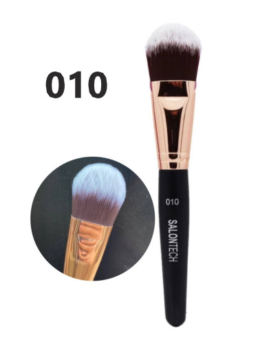 براش آرایشی سالن تک مدل تخت کد 010 مناسب کرم پودر