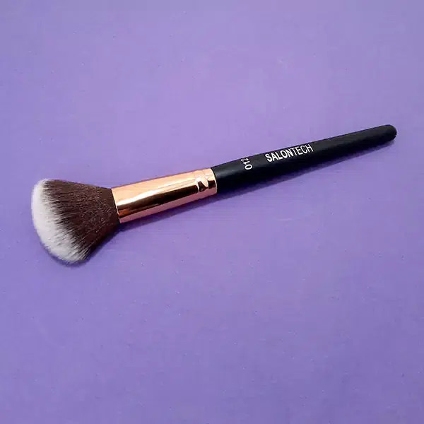 عکس براش آرایشی سالن تک مدل سرکج پهن کد 012