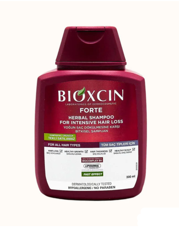 شامپو ضد ریزش بیوکسین مدل فورت مناسب برای انواع موها