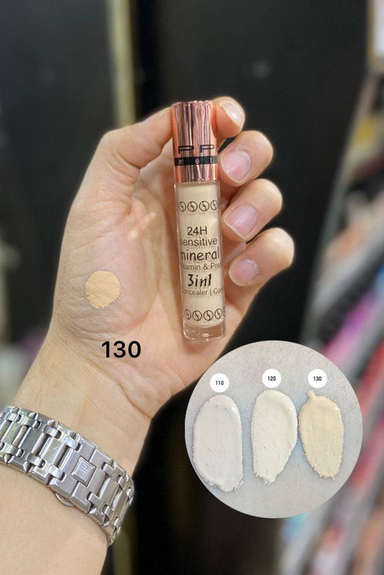 کانسیلر مایع زوپینی 3in1 اورجینال 10میل کد 130