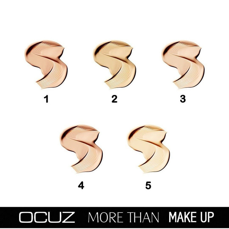 رنگبندی کانسیلر مایع اوکاز