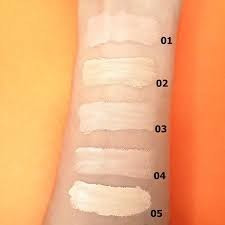 تست رنگبندی کانسیلر مایع اوکاز