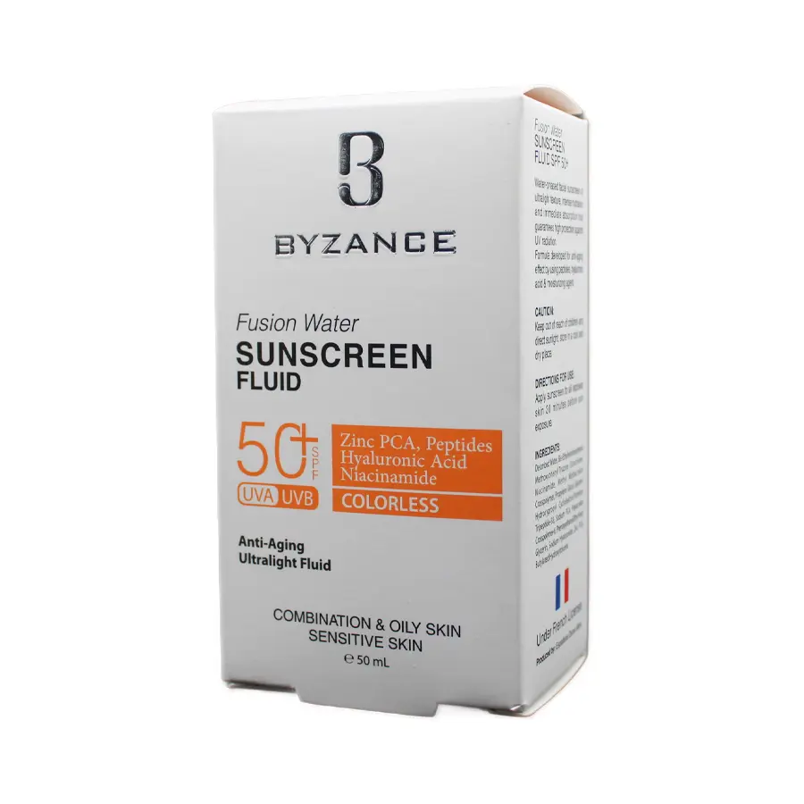 قیمت و‌خریدضدآفتاب فلوئیدی فیوژن واتر بیزانس SPF+50