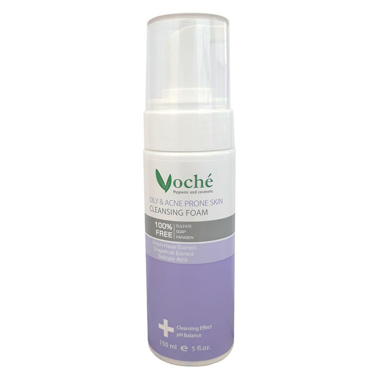 فوم شستوشوی صورت وچه مناسب پوست چرب حجم 150 میلیلیتر