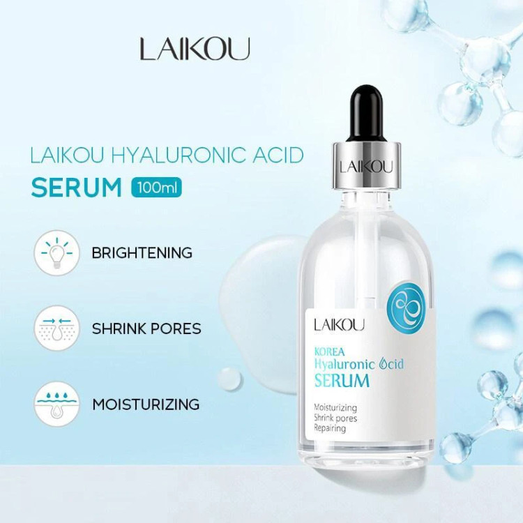 خرید و توضیحات سرم هیالورونیک اسید کره ای لایکو | LAIKOU حجم 100 میل