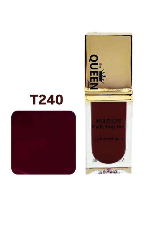 تینت لب قهوه ای کویین اورجینال محصول کره شماره 240