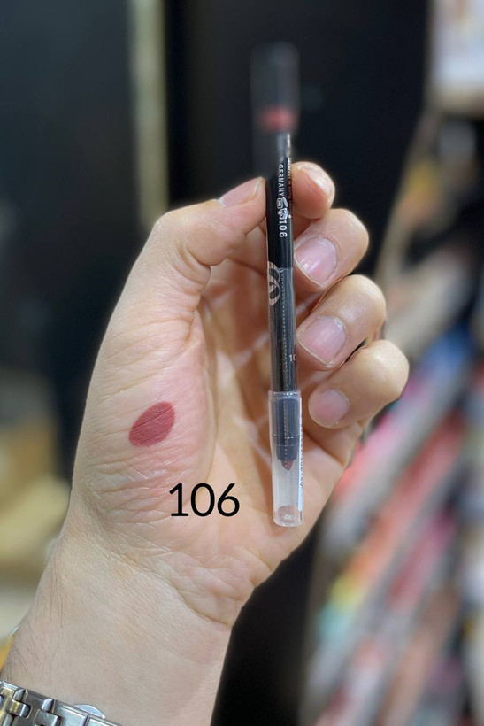 مداد دور لب ضدآب 24 ساعته اکسوس شماره 106