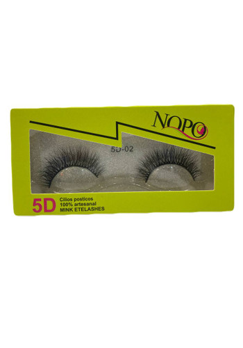 مژه مصنوعی 5 بعدی نوپو با موی طبیعی سمور کد 02