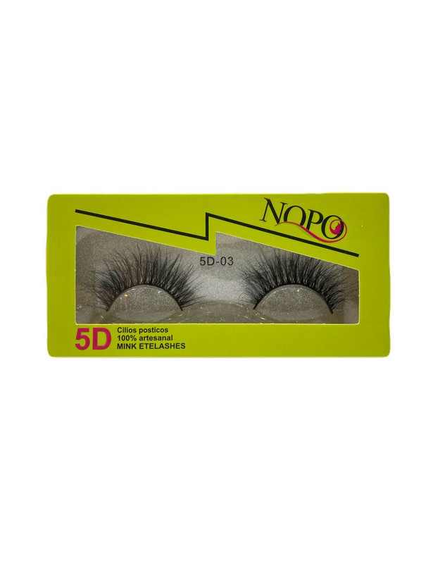 قیمت مژه مصنوعی 5 بعدی نوپو با موی طبیعی سمور کد 03