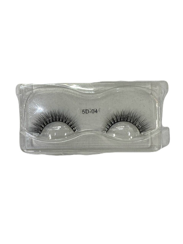 عکس مژه مصنوعی 5 بعدی نوپو با موی طبیعی سمور کد 04