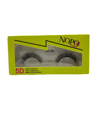 خرید مژه مصنوعی 5 بعدی نوپو با موی طبیعی سمور کد 06