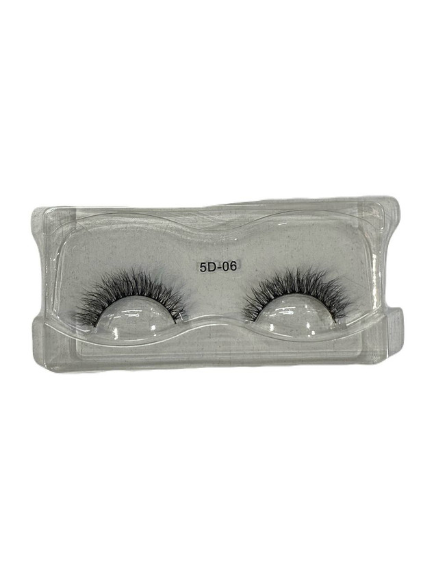 عکس مژه مصنوعی 5 بعدی نوپو با موی طبیعی سمور کد 06