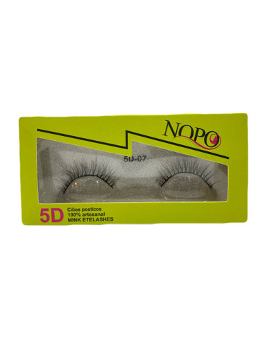 خرید مژه مصنوعی 5 بعدی نوپو با موی طبیعی سمور کد 07
