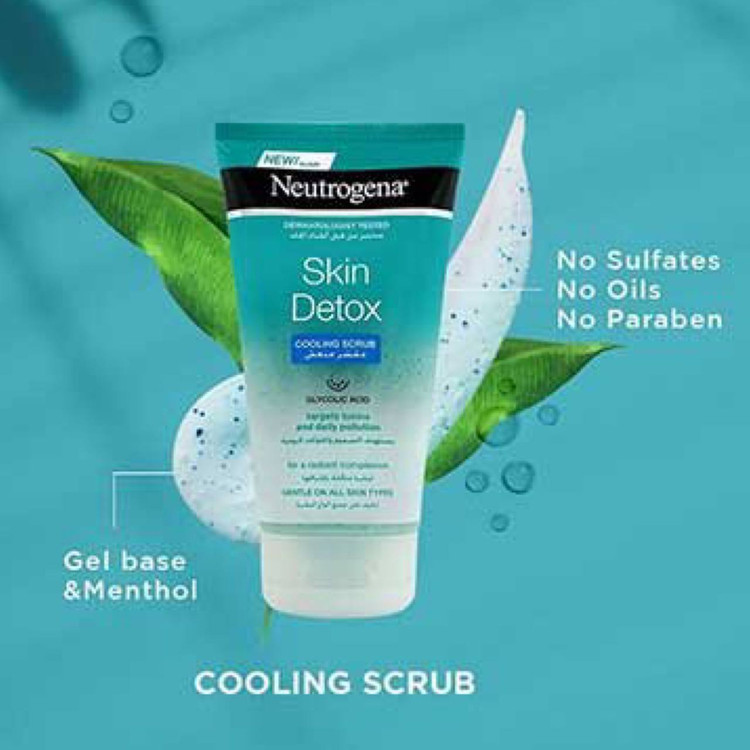عکس و خرید اسکراب سم زدا صورت Skin Detox نوتروژینا Neutrogena