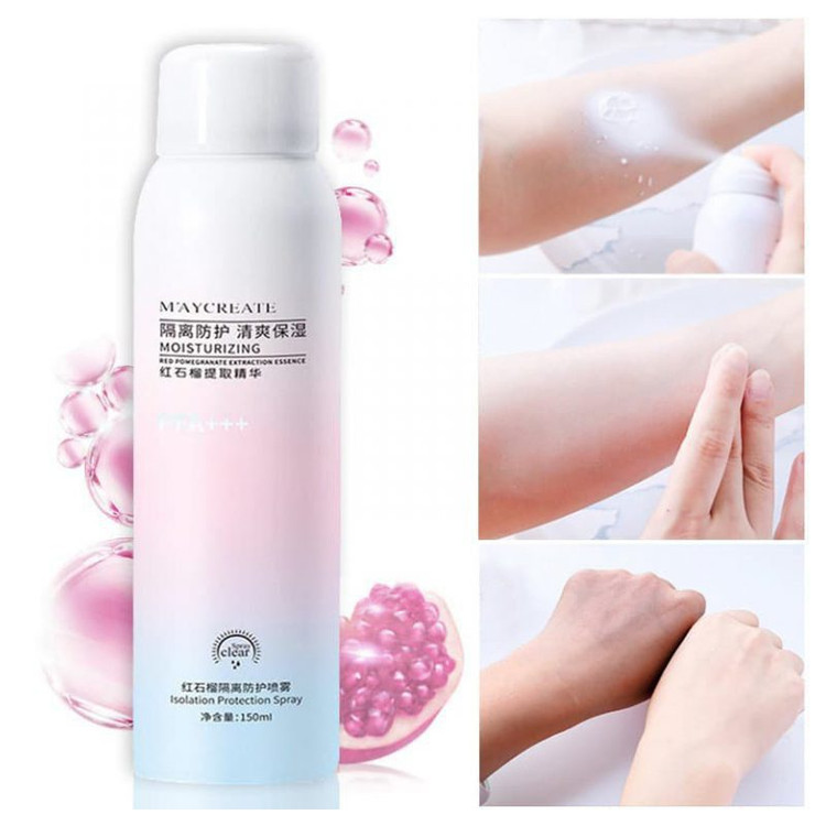 اسپری ضد آفتاب و روشن کننده انار 150 میل مدل HYDRATING