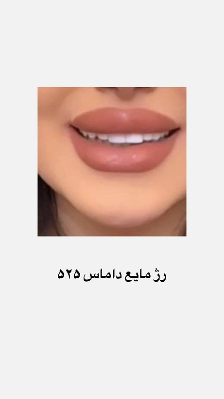 رژ مایع ٢۴ ساعته داماس ضدآب شماره 525