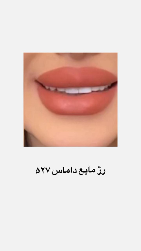 رژ مایع داماس 24 ساعته ضدآب شماره 527