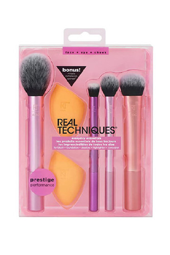 خرید و ست براش و پد آرایشی ریل تکنیکس 6 تیکه درجه یک