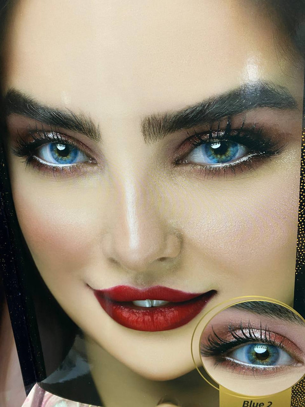 لنز چشم آبی بلو2 بلینک blue2