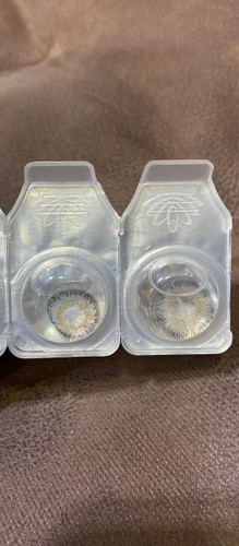 لنز چشم طوسی عسلی بلینک دارک گری dark gray2