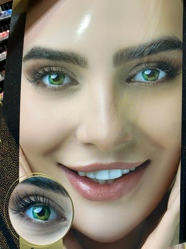 عکس و خرید لنز چشم سبز بلینک گریین green3