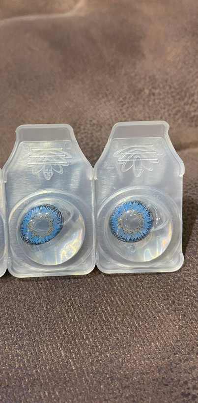 خرید لنز چشم آبی تیره دارک بلو بلینک DARK BLUE3